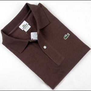 Lacoste Polo Shirt - Men’s Brown size 8XXL